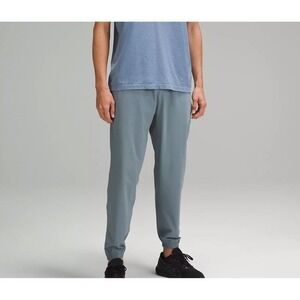 Lululemon Surge Jogger Mens M Blue Grey Excellent Tapered Gym Pants